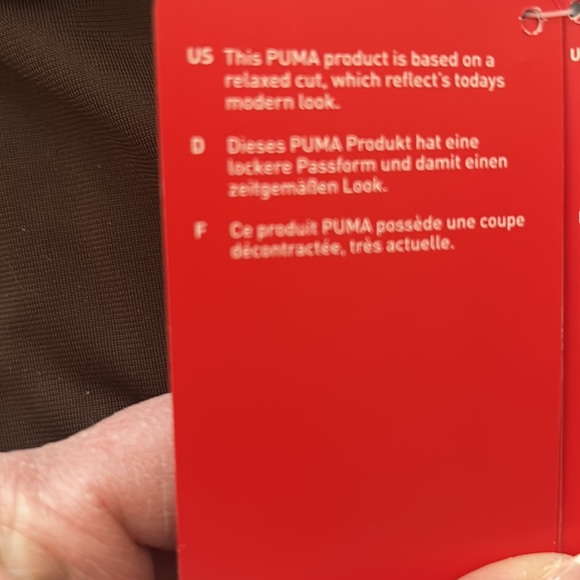 NWT⭐️PUMA🐆CAPRI PANTS🤎Brown, White & Bright Lime Size LARGE💚BRAND NEW w/Tags! - Picture 9 of 13